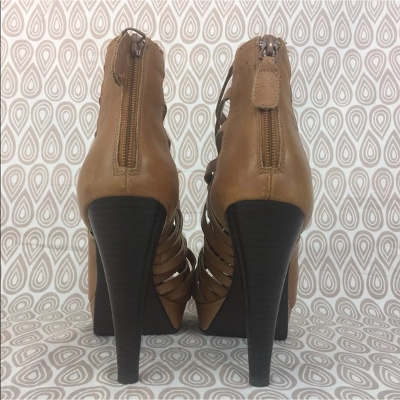 Chinese Laundry Platform Strappy Heels SZ 8 M S103 - Picture 7 of 8